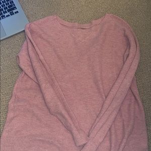 american eagle size S pink sweater- never worn